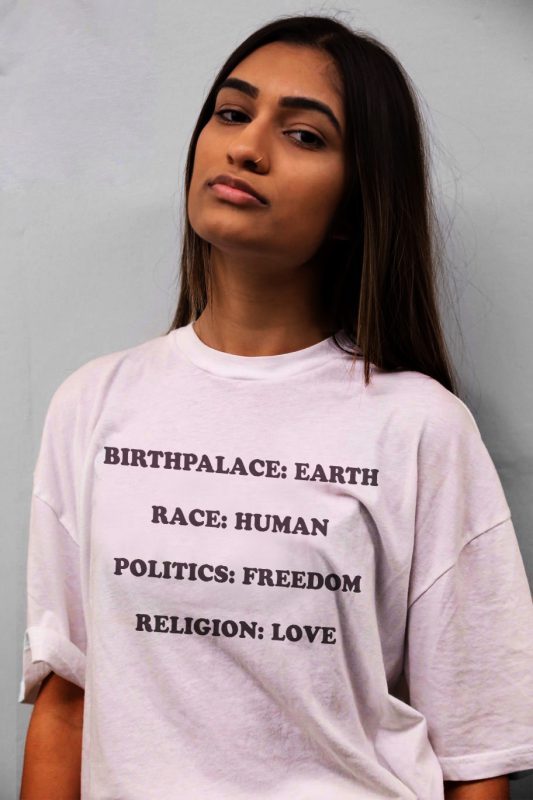 Birthplace Earth Race Human Politics Freedom Religion Love T-Shirt Unisex