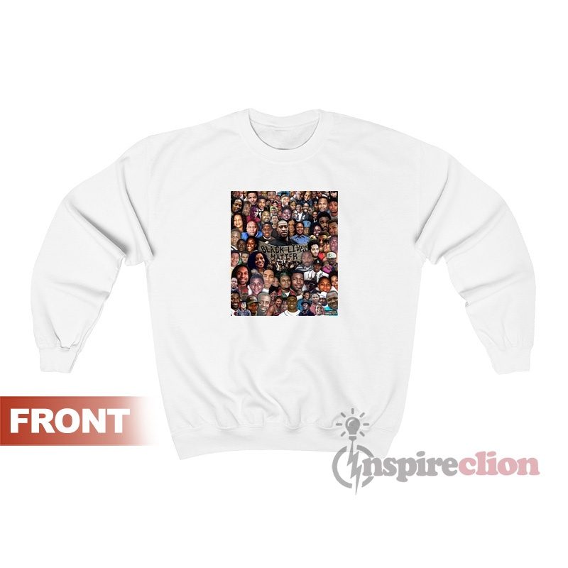 Black Lives Matter Sweatshirt For Women’s Or Men’s