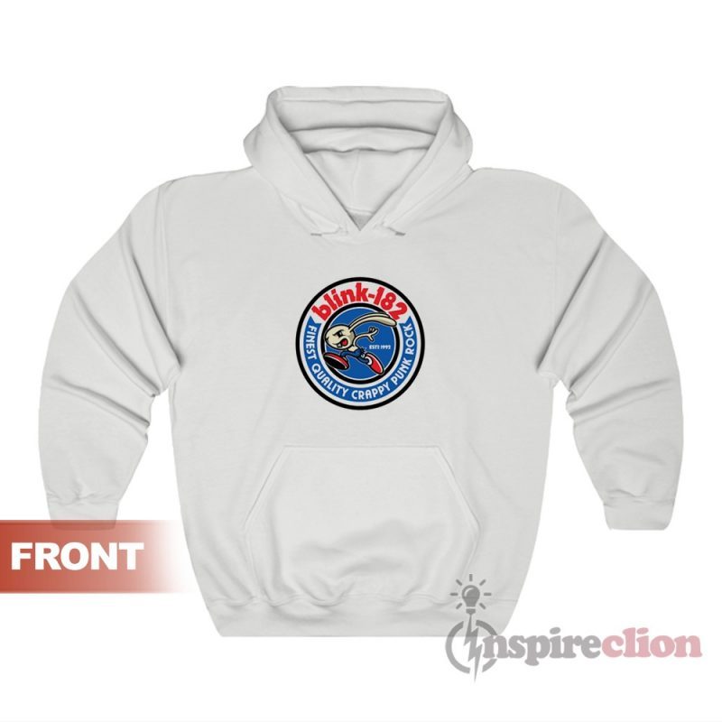 Blink-182 Finest Quality Crappy Punk Rock Hoodie For Unisex