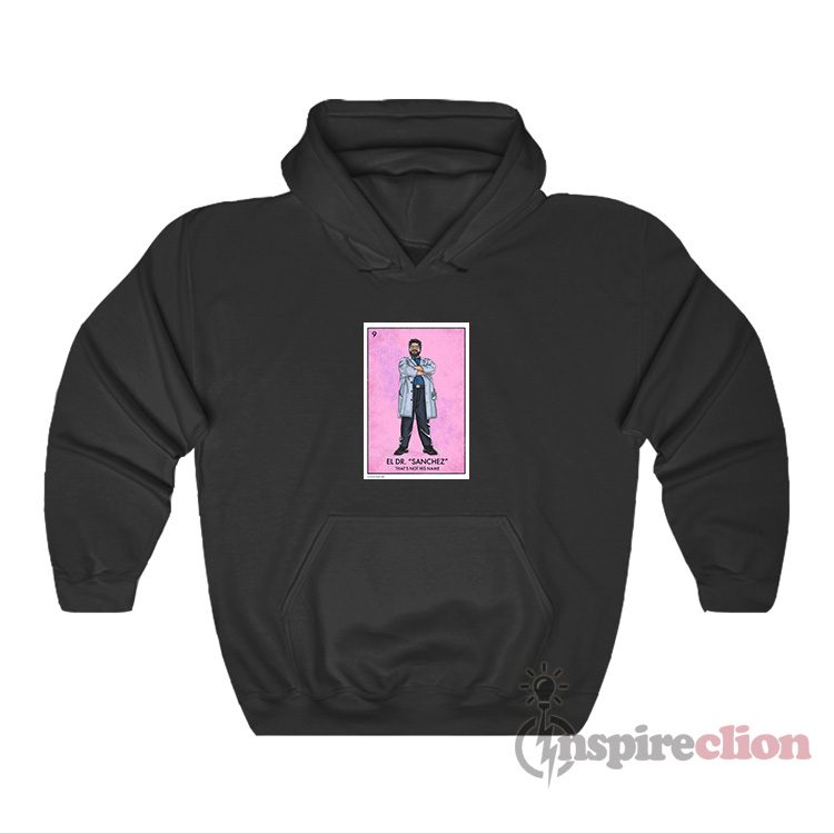 Blue Beetle Harvey Guillen El Dr. Sanchez Loteria Card Hoodie