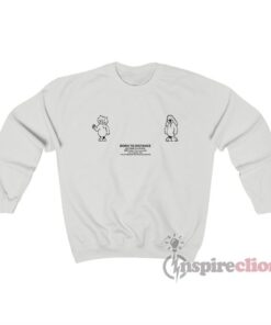 Born To Die Parody Born To Distance Sweatshirt