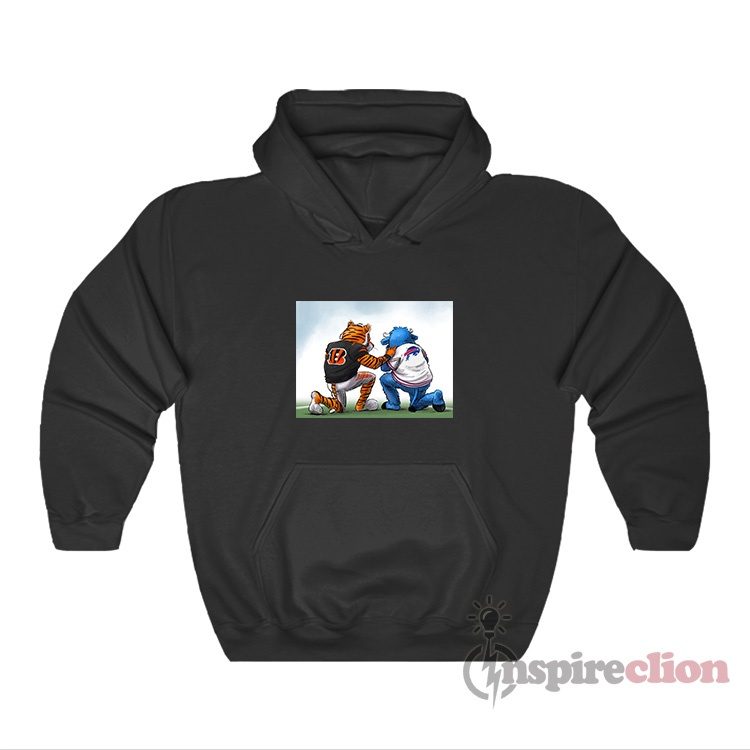 Buffalo Bills And Cincinnati Bengals Pray For Damar Hamlin Hoodie