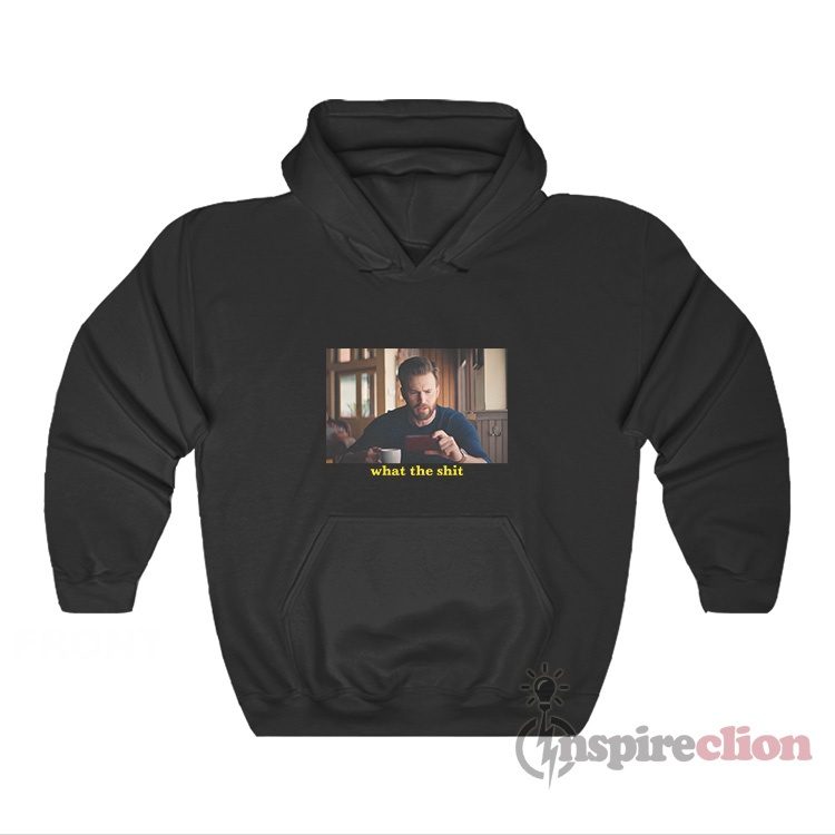 Chris Evans Cameo In Free Guy What The Shit Meme Hoodie