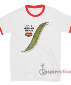 Del Monte Be A Human Bean Vintage Ringer T-Shirt