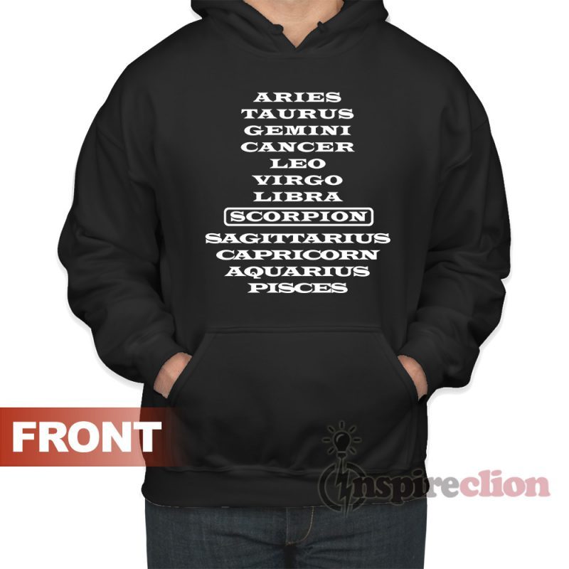 Drake Scorpion North America Tour 2018 Merch Hoodie