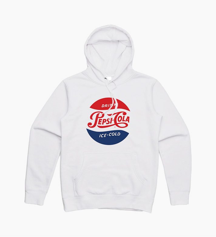 Drink Pepsi Cola Ice Cold vintage Logo Hoodie