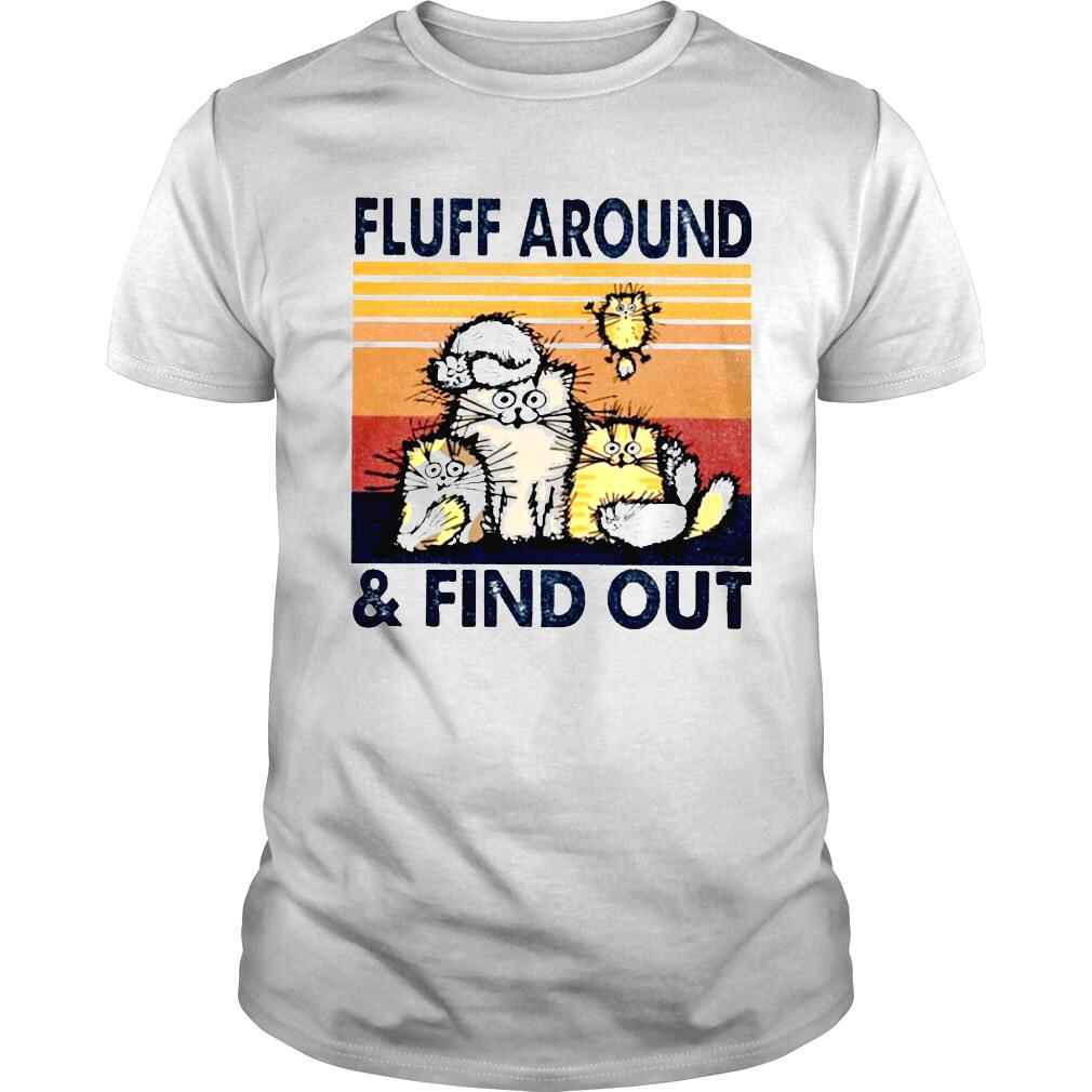 Fluff around and find out vintage shirt