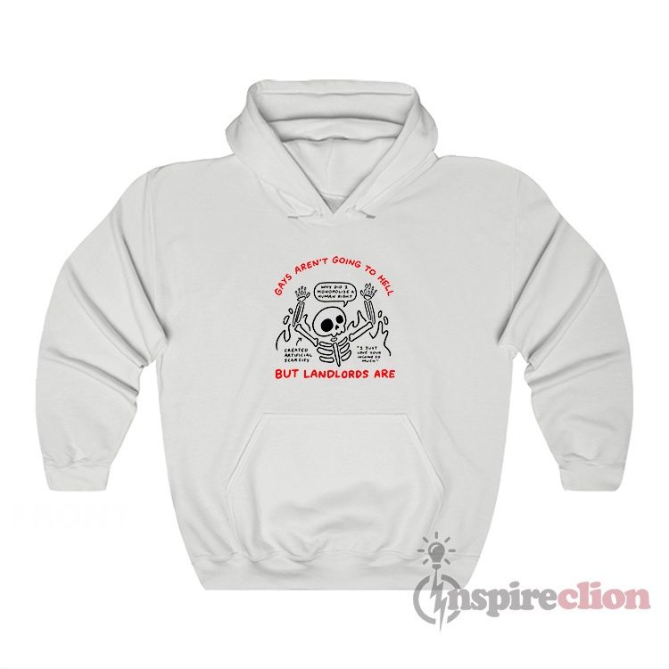 Focus On The Actual Villains Gays Aren't Going To Hell Hoodie