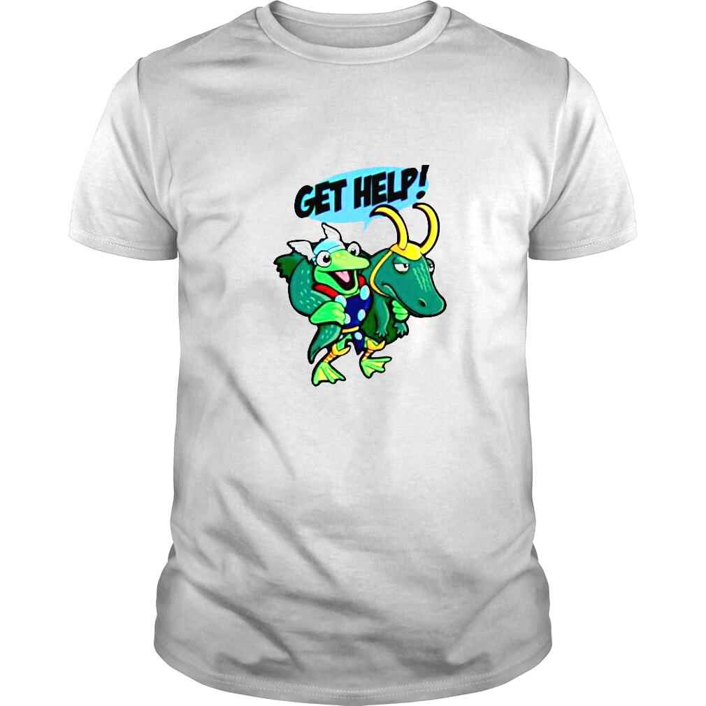 Frog Thor And Alligator Loki Get Help shirt