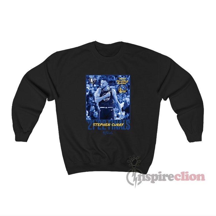Golden State Warriors Stephen Curry NBA Champions MVP Sweatshirt
