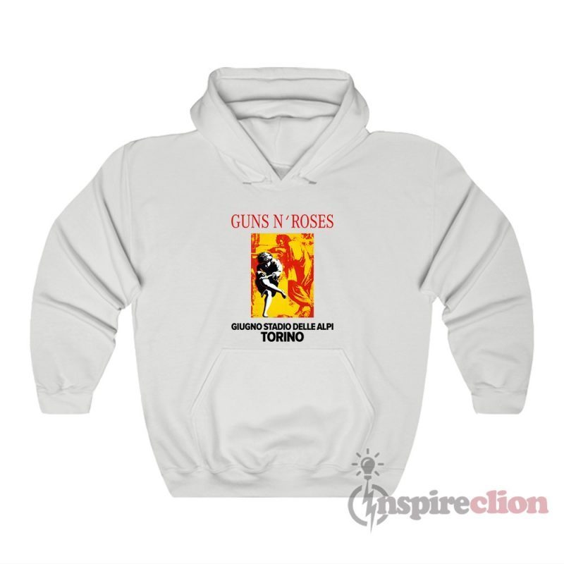 Guns N Roses Giugno Stadio Delle Alpi Torino Hoodie