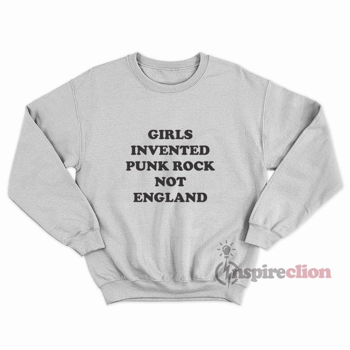 Halsey Tour Girls Invented Punk Rock Not England Sweatshirt - inspireclion.com