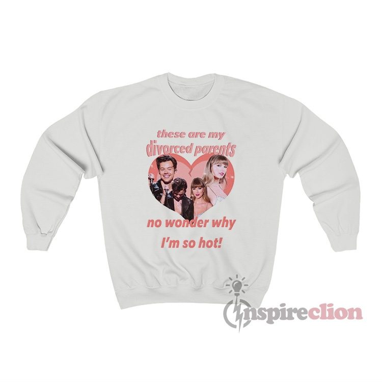 Harry And Taylor Haylor My Divorced Parents Meme Sweatshirt