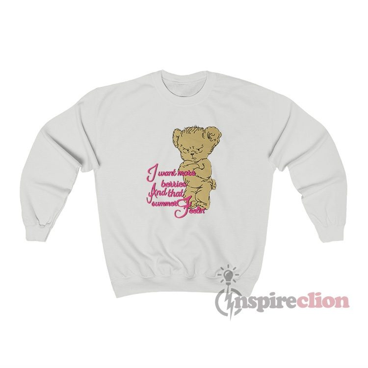 Harry Styles I Want More Berries And That Summer Feeling Sweatshirt