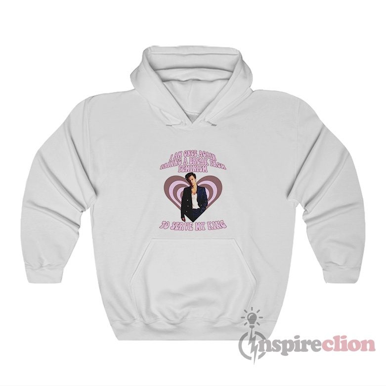 I Am Once Again Taking A Break From Feminism Harry Styles Hoodie