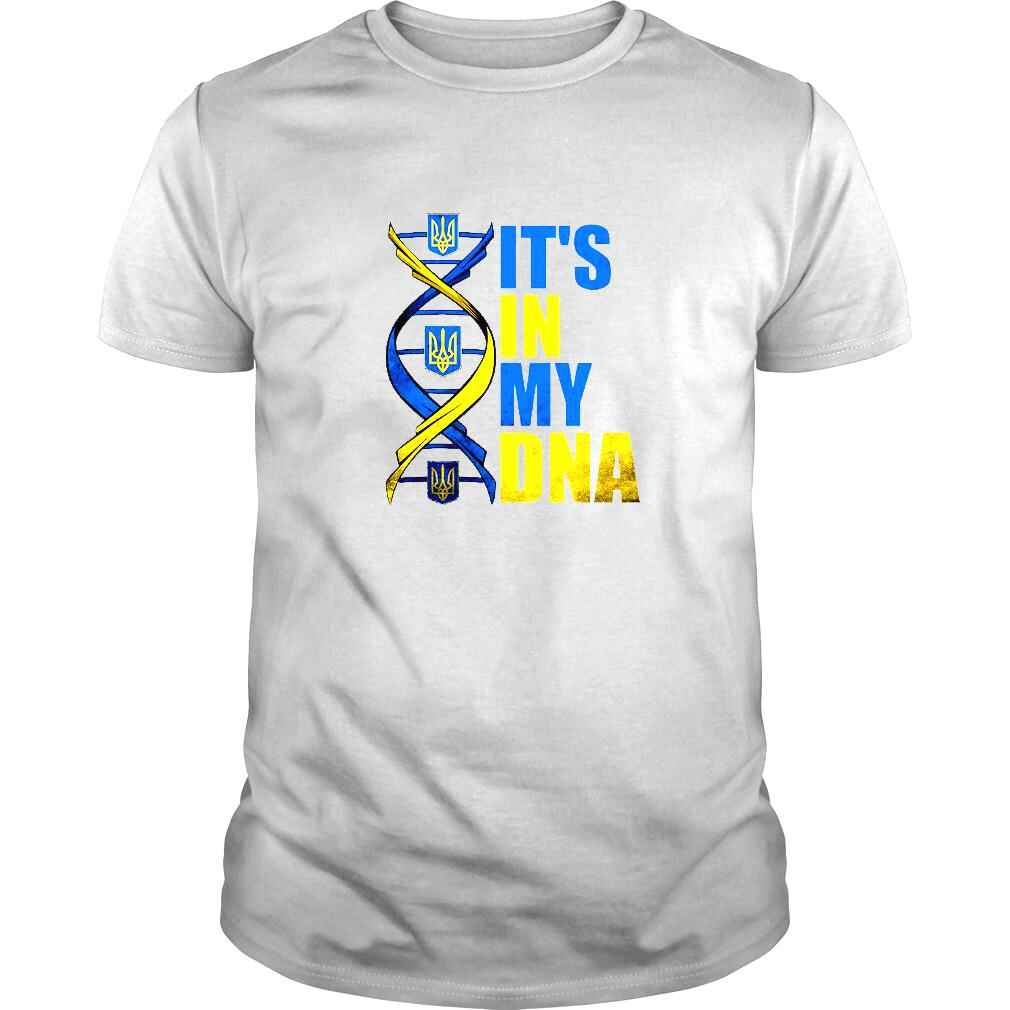 Its In My DNA Ukraine I Stand With Ukraine Free Ukraine TShirt