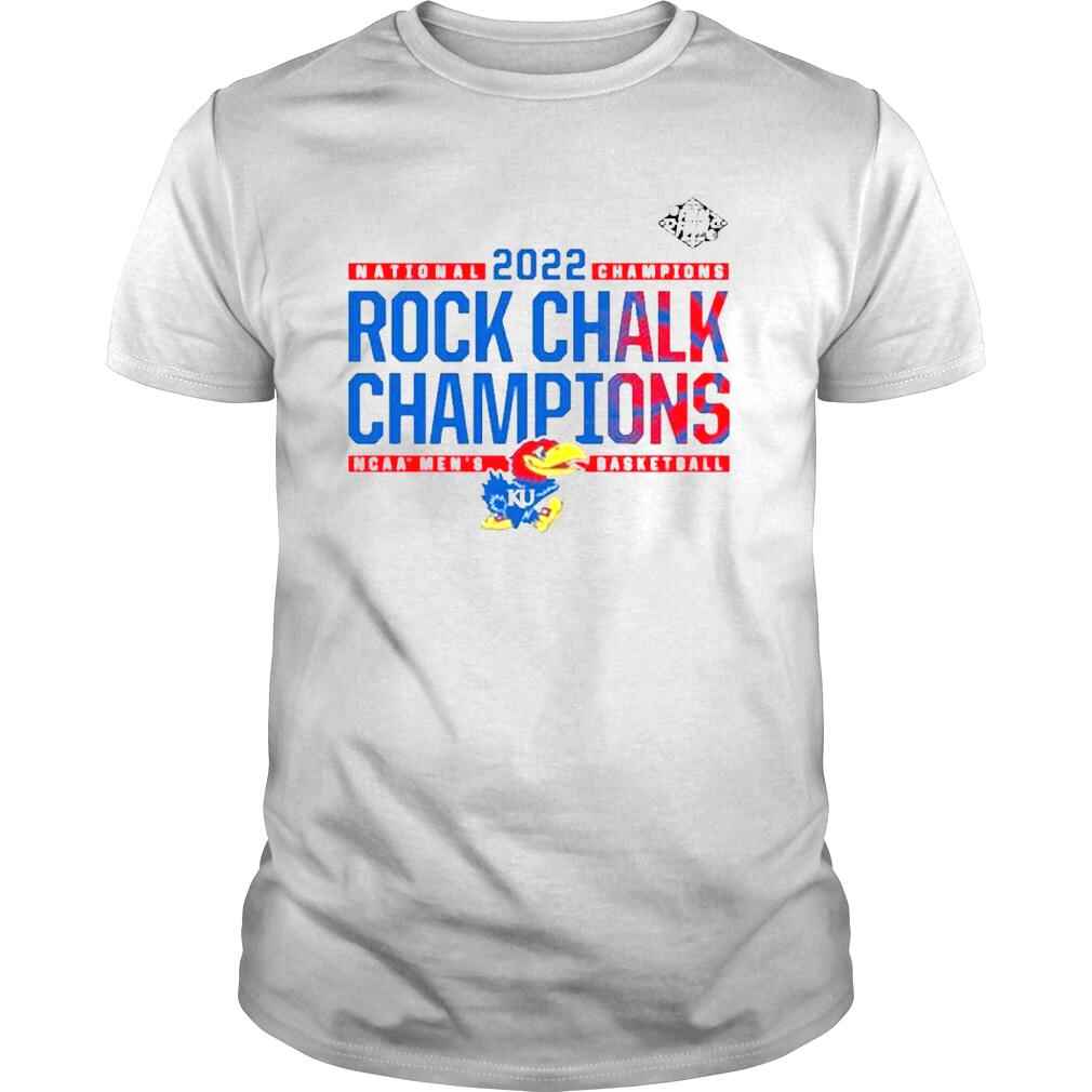 Kansas jayhawks 2022 ncaa mens basketball national champions bounce shirt