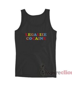Legalize Cocaine Colorful Funny Tank Top
