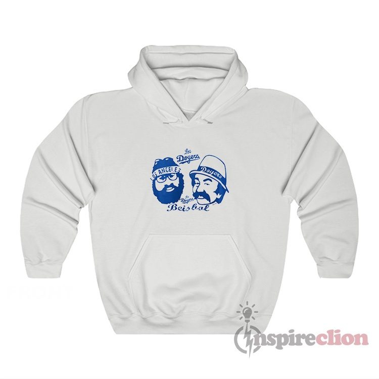 Los Angeles Dodgers Cheech And Chong Los Doyers Beisbol Hoodie