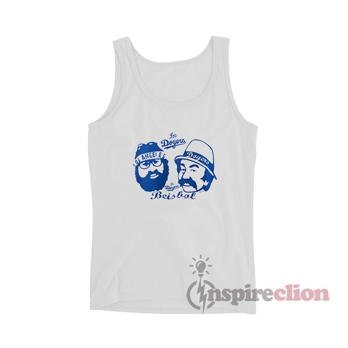 Los Angeles Dodgers Cheech And Chong Los Doyers Beisbol Tank Top