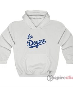Los Angeles Dodgers Parody Los Doyers Logo Hoodie
