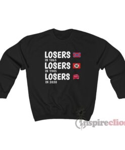 Losers In 1865 Losers In 1945 Losers In 2020 Sweatshirt
