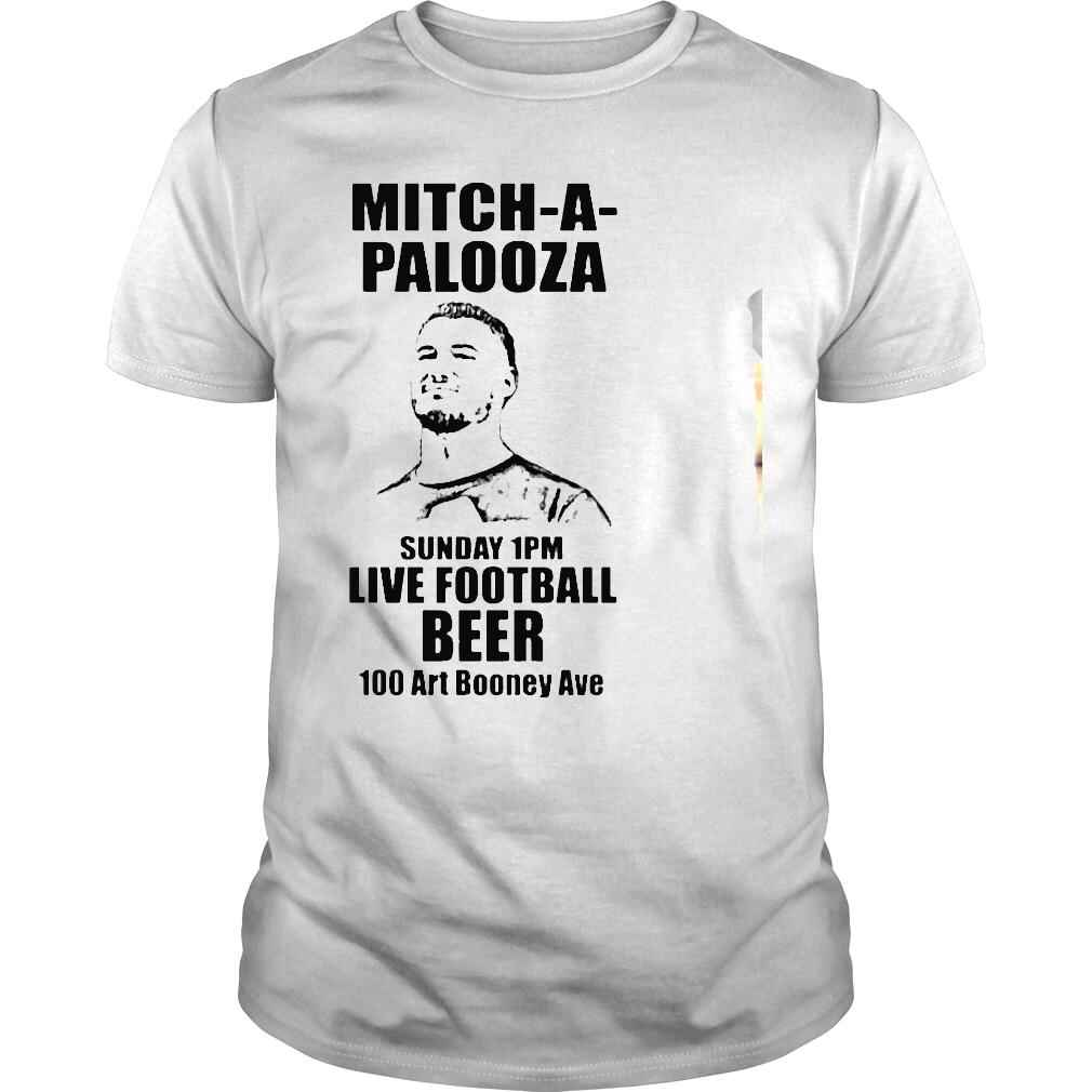 Mitch Trubisky Mitch A Palooza Sunday 1Pm Live Football Beer 100 Art Rooney Ave Shirt