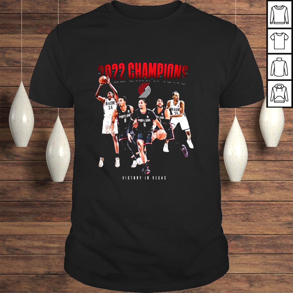 NBA2K23 Summer League 2022 Champions Victory in Vegas shirt