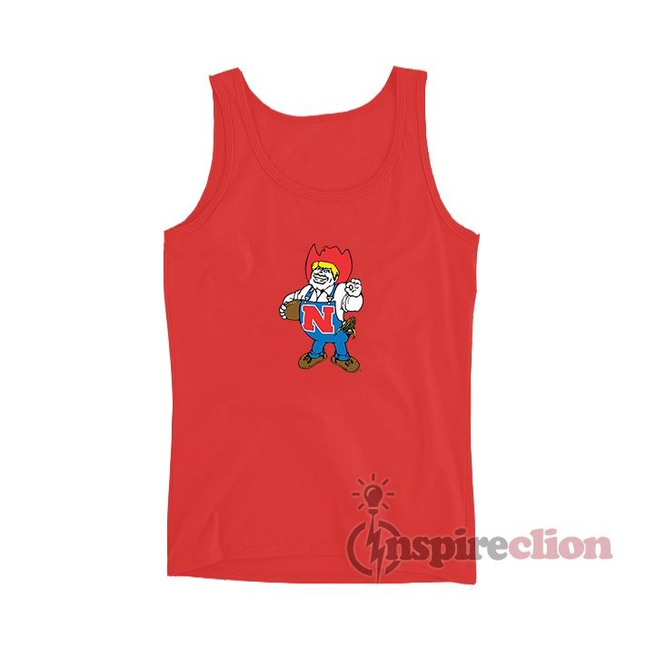 Nebraska Cornhuskers Football Herbie Husker Tank Top