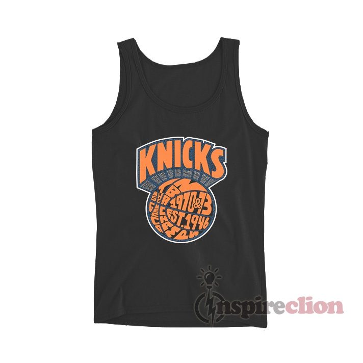 New York Knicks 75th Anniversary Names Players And Coaches Tank Top