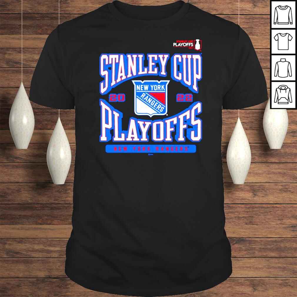 New York Rangers 2022 Stanley Cup Playoffs Wraparound Tshirt