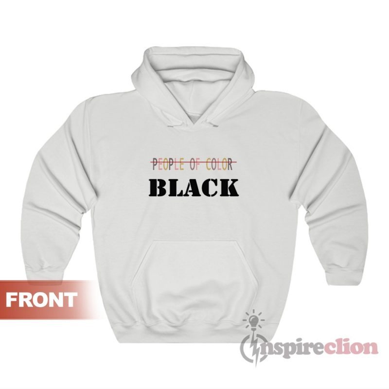 People Of Color Black Hoodies For Unisex