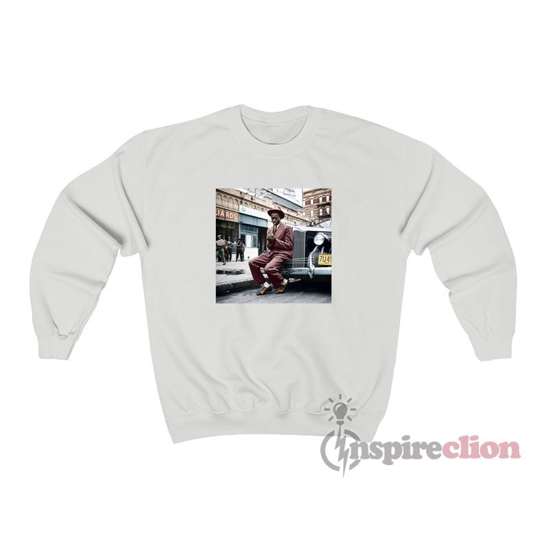 Photo Satchel Paige Harlem 1941 Vintage Sweatshirt