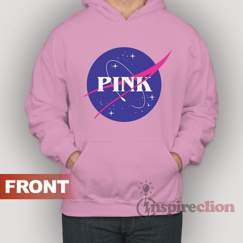 PINK Space Center NASA Hoodie For Women’s Or Men’s