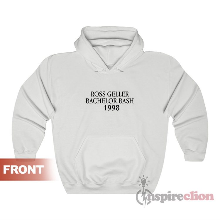 Ross Geller Bachelor Bash Best Man Joey Tribbiani Friends Hoodie
