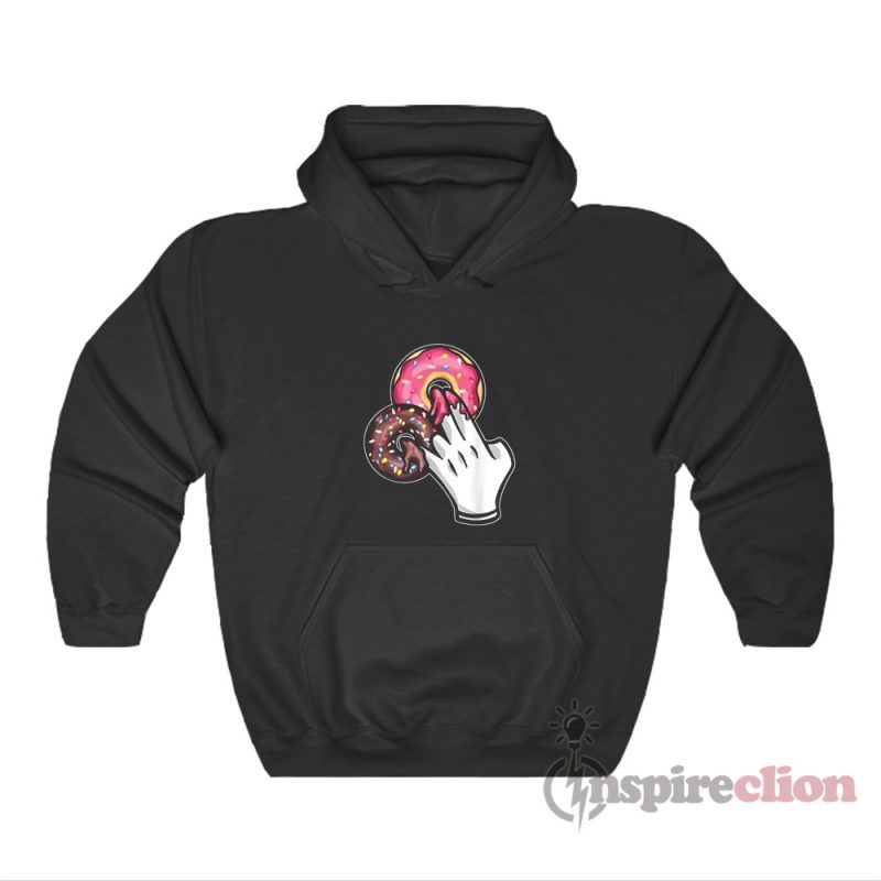 Shocker Two In The Pinky One In The Stink Donuts Hoodie