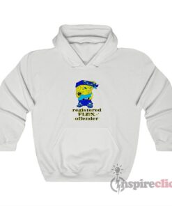 Spongebob Registered Flex Offender Hoodie
