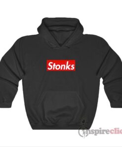 Stonks Box Logo Hoodie