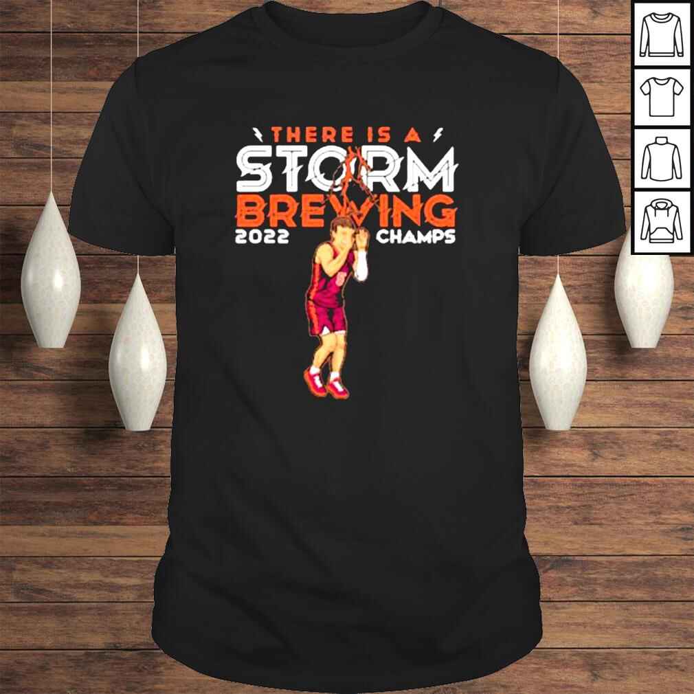 Storm Murphy There Is A Storm Brewing 2022 Champs Shirt