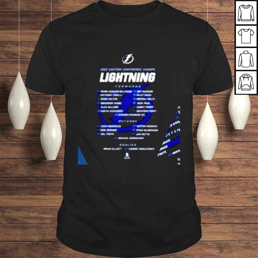 Tampa Bay Lightning 2022 Eastern Conference Champs Forwards all players 2022 shirt