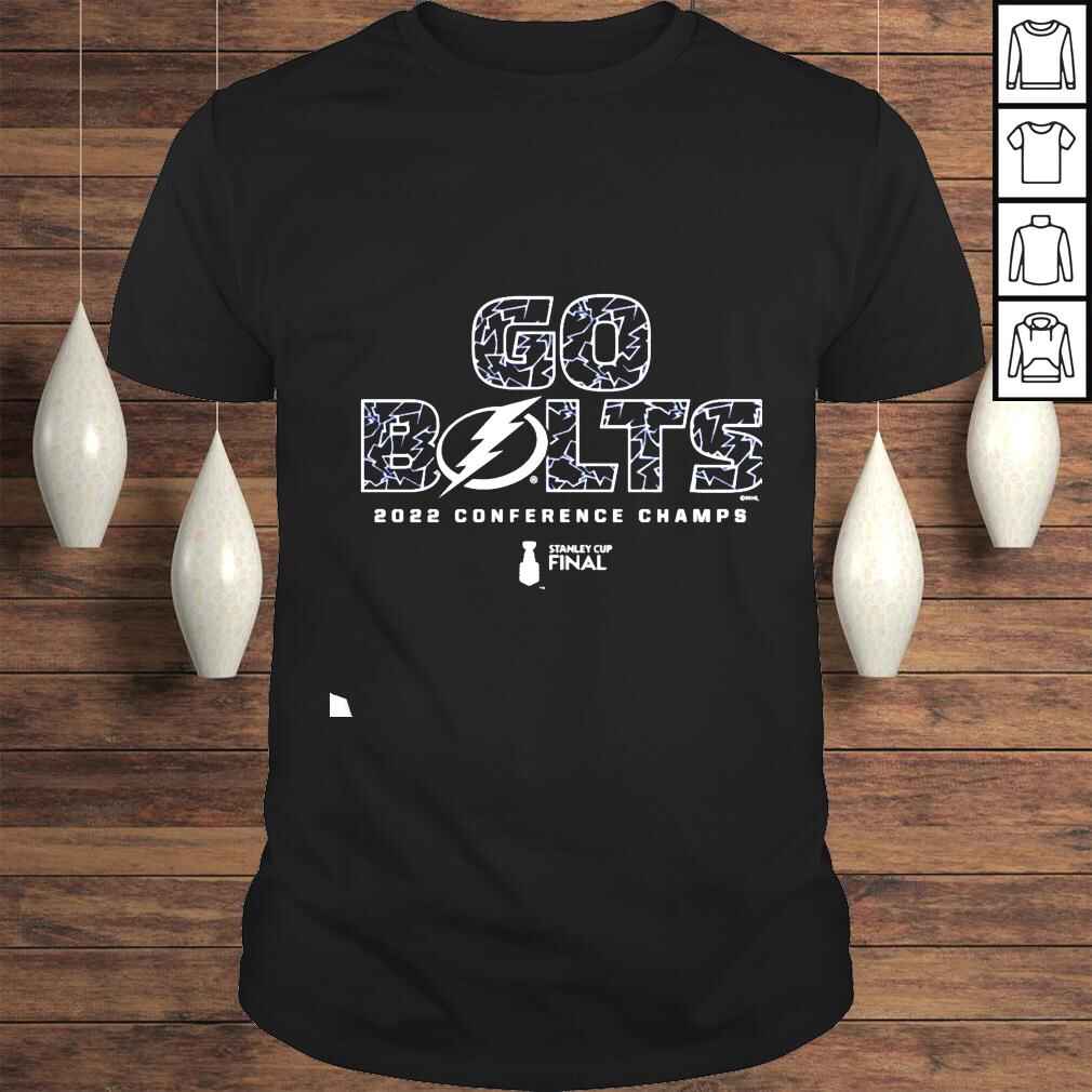 Tampa Bay Lightning Go Bolts 2022 Eastern Conference Champs TShirt