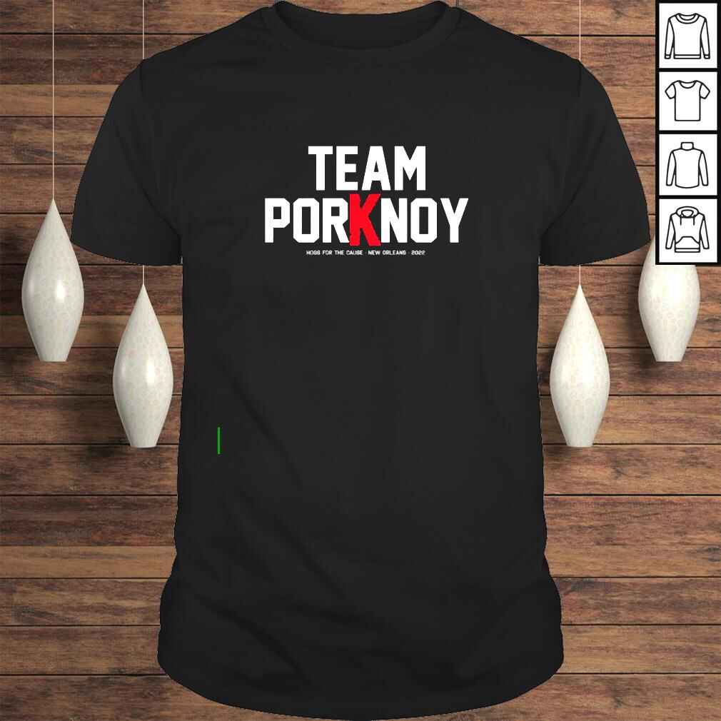 Team Porknoy Hogs for the cause New Orleans 2022 shirt