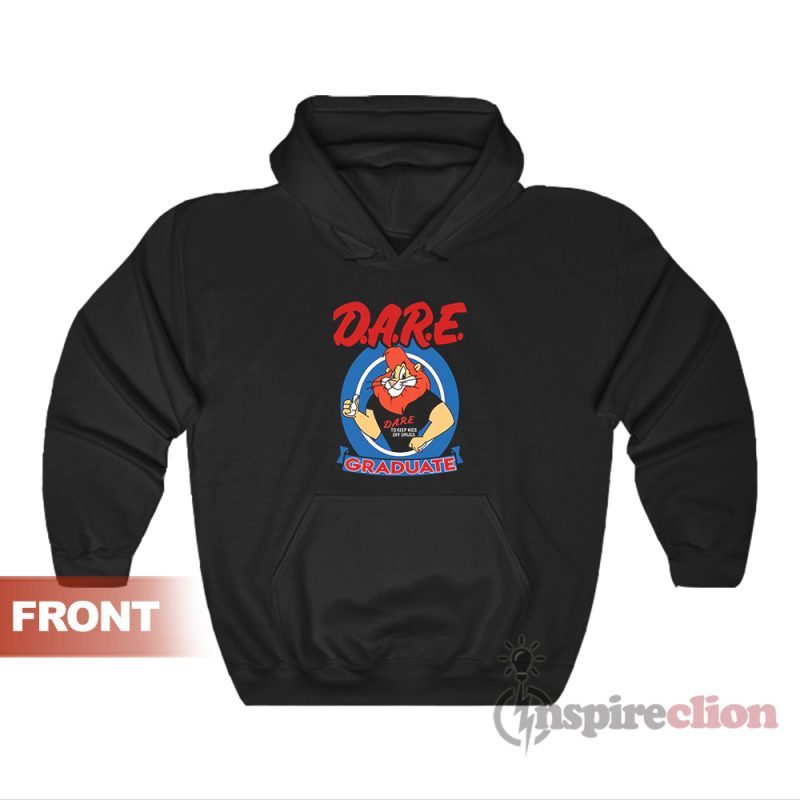 Vintage D.A.R.E. Graduate Graphic Hoodie