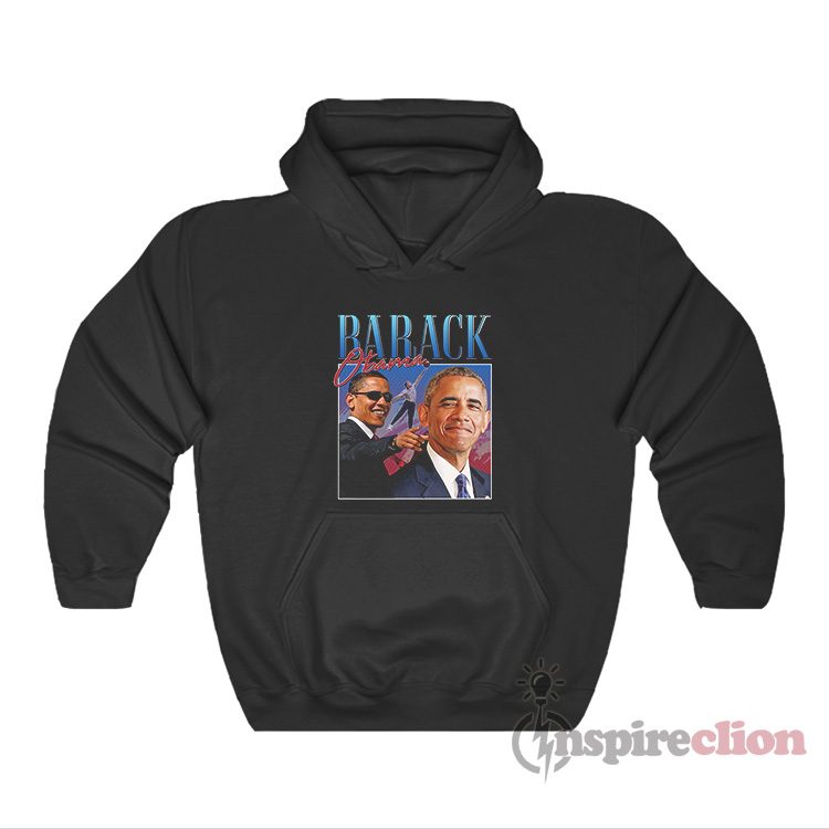 Vintage Homage Barack Obama Hoodie