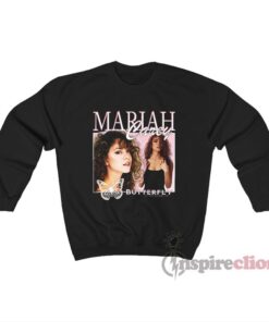 Vintage Style Mariah Carey Butterfly Sweatshirt