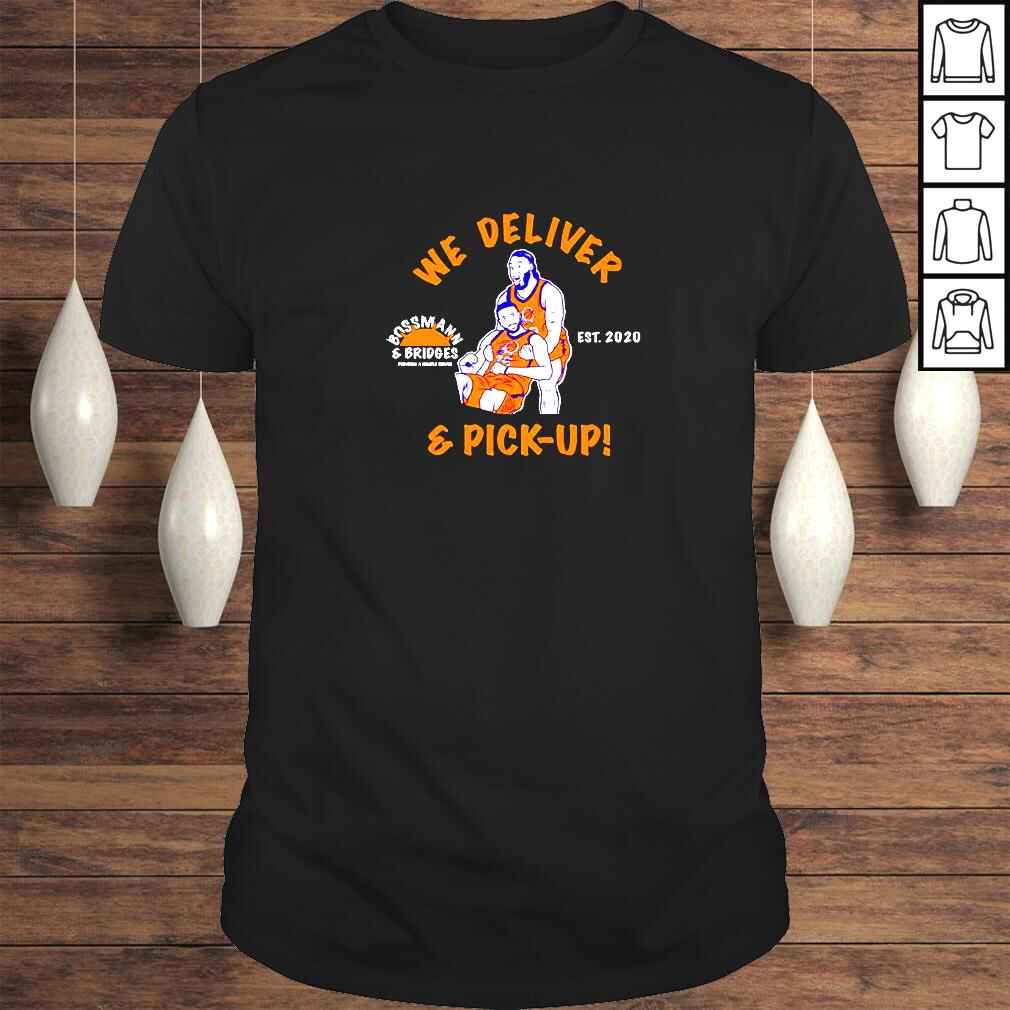 We Deliver And Pick Up Bossman And Bridges Providing A Humble Service Est 2020 TShirt