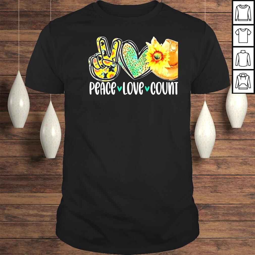 Western Serape Rodeo Texas Mom Peace Love Country Cowboy Hat Shirt