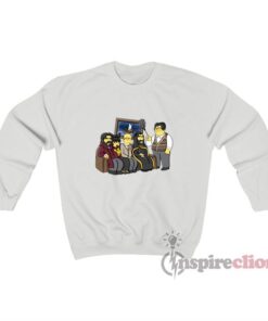 What We Do In The Shadows The Simpsons Family Photo Sweatshirt