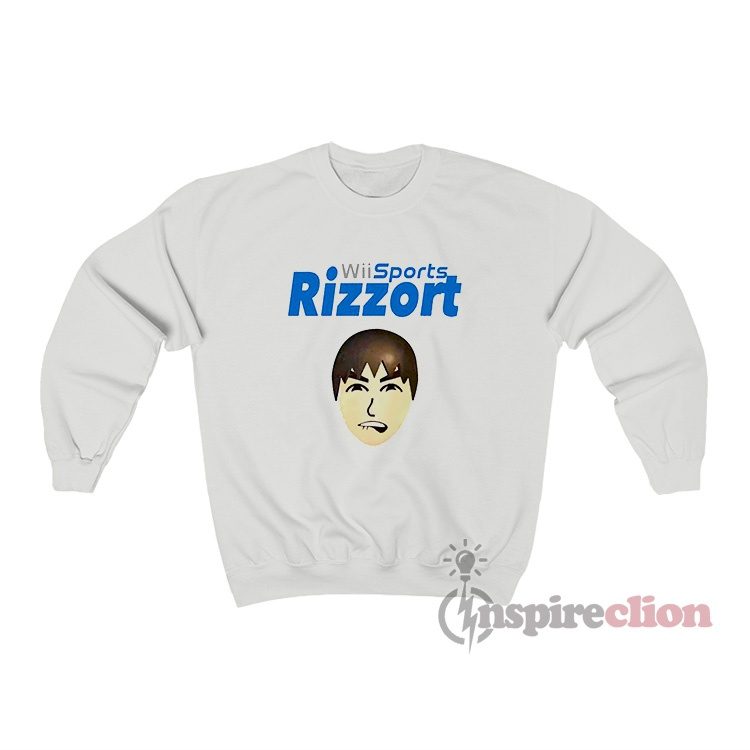 Wii Sports Resort Wii Sports Rizzort Meme Sweatshirt