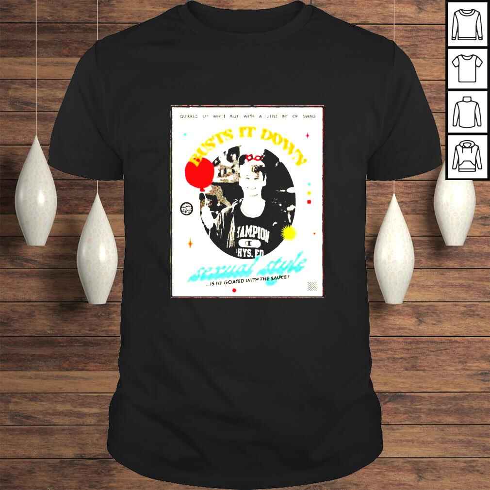 Wilbur Soot Quirked Up White Boy of the year poster shirt